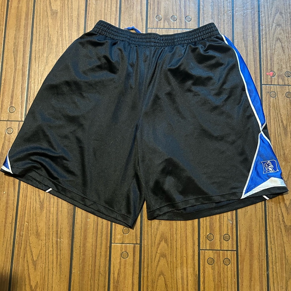 Duke Blue Devils Nike Team 2XL Black NCAA Basketball Shorts Y2K Vintage Gear